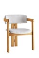 Scaun, Nmobb, CO-044, Lemn, Crem / Stejar