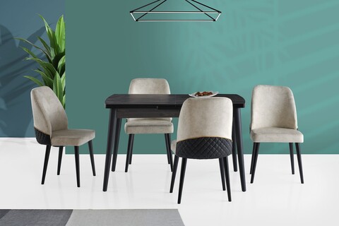 Masa, Nmobb, Inci, PAL melaminat, Negru