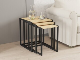 44x52x45 cm, Negru;Maro