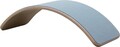 Placă de echilibru din lemn, Sweetie, Wavy Board, 81x22x30 cm, Lemn, Natural / Albastru
