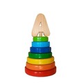 Jucarie pentru landou/carucior, Hanah Home, Toddler, 12.5x12.5x15 cm, Multicolor