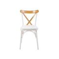 Scaun, Vella, Oliver Chair, 46x87x48 cm, PAL, Alb