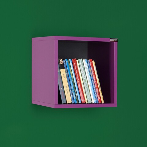 Raft de perete, Adore, Raf-033-Uu-1, 33x33x19 cm, PAL, Mov