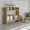 Raft de bucatarie, Hanah Home, Denver, 34x10x30 cm, Maro