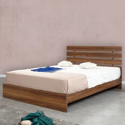 Pat dublu, Comforty, Fuga 140, 145x100x205 cm, PAL, Maro