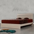 Pat dublu, Comforty, Fuga 180, 185x100x205 cm, PAL, Stejar