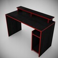 Birou, Cugino, Gama, 120x74.3x54 cm, PAL, Negru