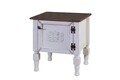 Noptiera, Ephelia, Ada Nightstand, 50x40x52 cm, MDF , Alb