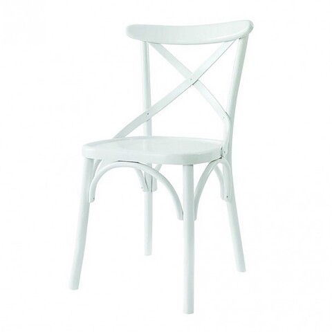 Scaun, Fairfax, Albero17, 42x89x45 cm, Lemn , Alb