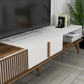 Comoda TV, Hommy Craft, Milan Alt, 180x40x35 cm, PAL, Nuc/Alb