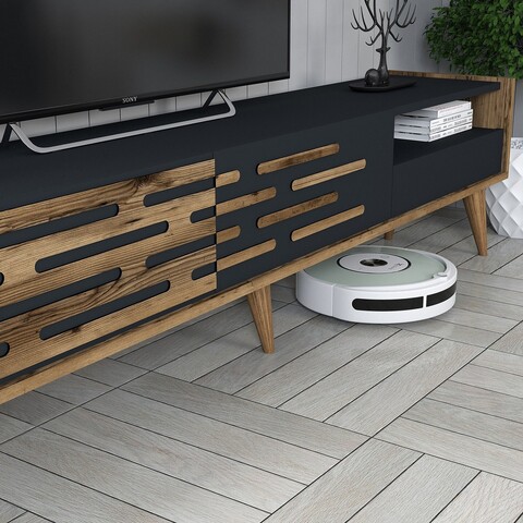 Set mobilier living, Hommy Craft, Valensiya, PAL, Nuc / Antracit