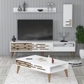 Set mobilier living, Hommy Craft, Valensiya, PAL, Alb