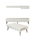 Set mobilier living, Hommy Craft, Lyon 3, PAL, Crema/Nuca