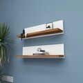 Raft de perete, Hanah Home, Shelf, Alb