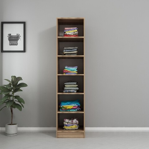 Dulap pentru haine, Minerva, Kale Raflı 210, 45x210x52 cm, PAL, Dore