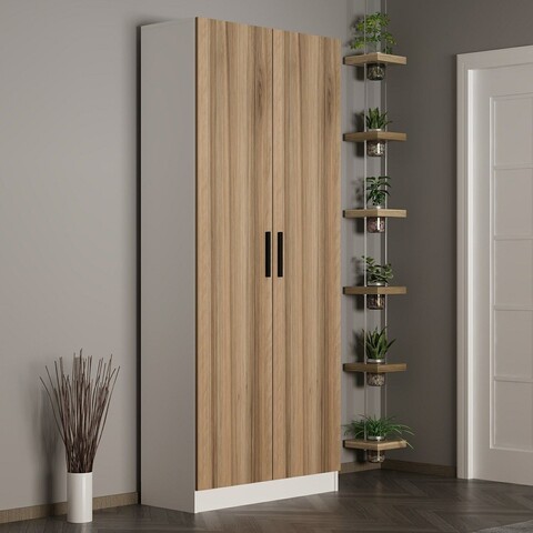 Cuier de perete, Minerva, Noah, 90x210x35 cm, PAL, Maro