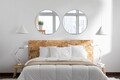Oglinda decorativa, Mirrorland, Round, Oglinda acrilica;MDF, Argintiu