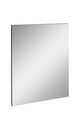 Oglinda decorativa, Mirrorland, Square, Oglinda acrilica;MDF, Argintiu