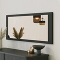 Oglinda decorativa, Neostill, Basic, 40x120x2 cm, Carton presat, Bronz / Negru