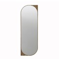 Oglinda decorativa, Neostill, Livi, 52x152 cm, MDF , Maro