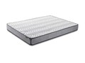 Saltea de pat, Niron, Silver 150x200 cm Double Size Firm Mattress, Husă: țesătură jacquard, Alb/Gri