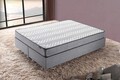Saltea de pat, Niron, Silver 200x200 cm Double Size Firm Mattress, Husă: țesătură jacquard, Alb/Gri
