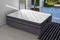 Saltea de pat, Niron, Greypedic 160x200 cm Double Size Ultra Firm Mattress, Husă: țesătură din satin de bumbac, Alb/Gri