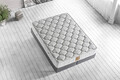 Saltea de pat, Niron, Relax 160x200 cm Double Size Luxury Middle Firm Mattress, Acoperă țesătură specială tricotată, Alb