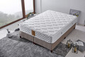 Saltea de pat, Niron, Relax 180x200 cm Double Size Luxury Middle Firm Mattress, Acoperă țesătură specială tricotată, Alb