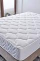 Saltea de pat, Niron, Relax 180x200 cm Double Size Luxury Middle Firm Mattress, Acoperă țesătură specială tricotată, Alb