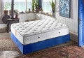 Saltea de pat, Niron, Dream 160x200 cm Double Size Luxury Middle Firm Double Padded Mattress, Copertă: țesătură specială tricotată, Alb