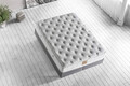Saltea de pat, Niron, Dream 160x200 cm Double Size Luxury Middle Firm Double Padded Mattress, Copertă: țesătură specială tricotată, Alb