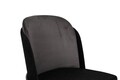 Set scaune 2 piese, Nmobb, Dore-150 V2, Metal, Gri/Negru