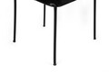 Set scaune 4 piese, Nmobb, Dore-150 V4, Metal, Gri/Negru