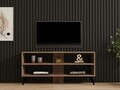 Comoda TV, Puqa Design, One, 120x50x29 cm, PAL, Maro