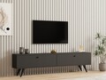 Comoda TV, Puqa Design, Paris, 160x40x25 cm, PAL, Antracit