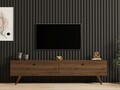 Comoda TV, Puqa Design, Paris, 160x40x25 cm, PAL, Maro