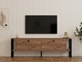 Comoda TV, Puqa Design, Ahu, 160x50 cm, PAL, Maro