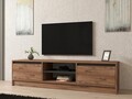 Comoda TV, Puqa Design, Isıl, 180x45x40 cm, PAL, Pin Atlantic / Antracit