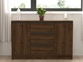 Consola, Puqa Design, Onat, 140x90x40 cm, PAL, Nuc / Antracit