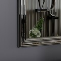Set 2 oglinzi decorative, Siam, Bale, MDF , Argintiu
