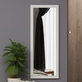 Oglinda decorativa, Hanah Home, Ovea, Alb
