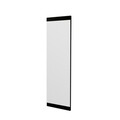 Oglinda decorativa, Siam, Azus, 40x120x2 cm, MDF , Negru