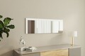 Oglinda decorativa, Siam, Lariya, 40x120x2 cm, MDF , Alb