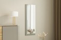 Oglinda decorativa, Siam, Lariya, 40x120x2 cm, MDF , Alb / Antracit