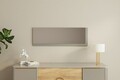 Oglinda decorativa, Siam, Lariya, 40x120x2 cm, MDF , Alb / Antracit