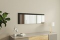 Oglinda decorativa, Siam, Lariya, 40x120x2 cm, MDF , Alb/Negru
