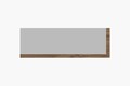 Oglinda decorativa, Siam, Lariya, 40x120x2 cm, MDF , Alb/Maro