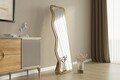 Oglinda decorativa, Siam, Asel, 50x160x2 cm, MDF , Maro
