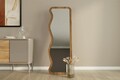 Oglinda decorativa, Siam, Asel, 50x160x2 cm, MDF , Maro